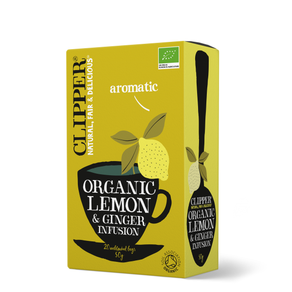 Organic lemon & ginger