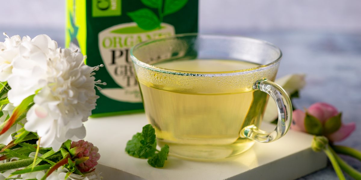 Pure and clear Clipper green tea
