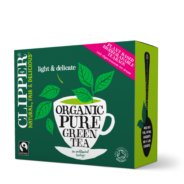 Clipper Tea Fairtrade Organic Pure Green Tea