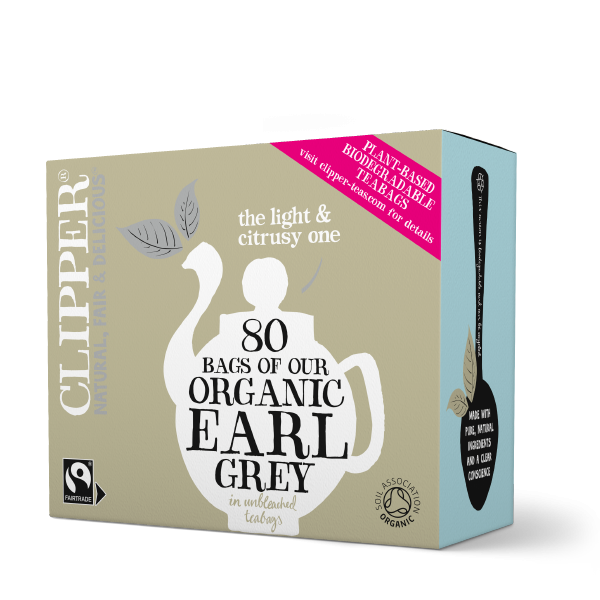 Clipper Tea Fairtrade Organic Earl Grey 80s