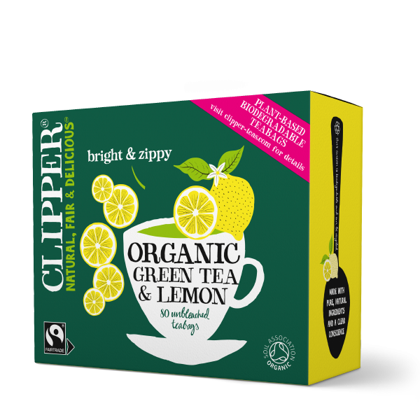 Clipper Organic Green Tea & Lemon