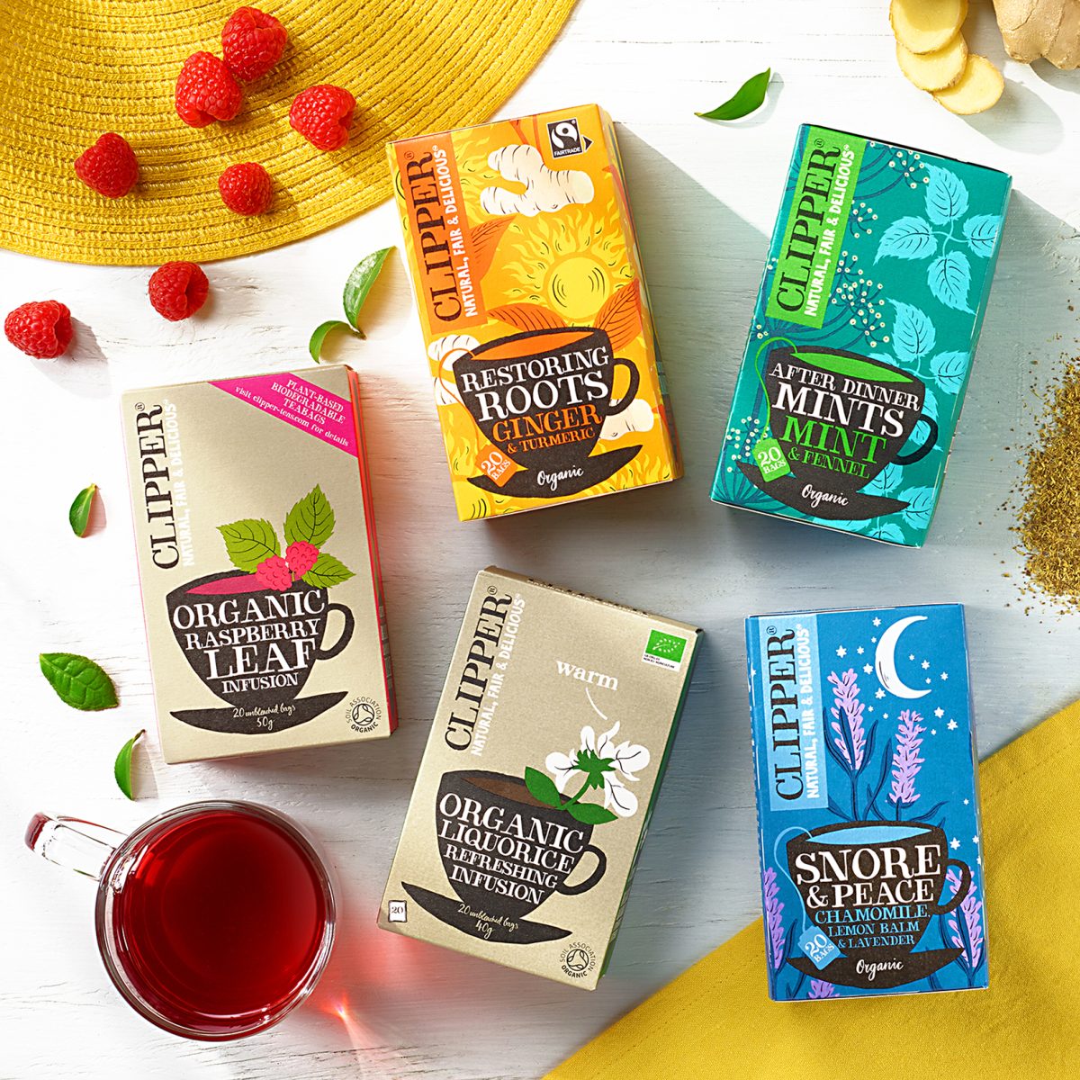 Infusions - Feeling Fruity? - Clipper Teas